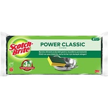 3 Adet Scotch Brite Yeşil Klasik Sünger 8'li