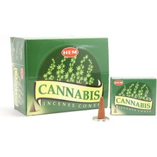 Cannabis Aromalı Konik Tütsü