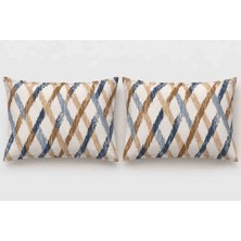 Rovin Ikili Spor Dikişli Yastık Kılıfı