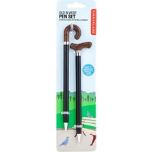 4 Adet Kikkerland Kalem Baston Şemsiye 2'li