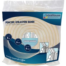 Leva House Pencere Izolasyon Bandı 5 M 5 Adet