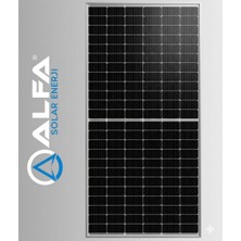 Alfa 620 W Moon Serisi Güneş Paneli  1 Adet Mc4 Konnektör Seti Hediyeli