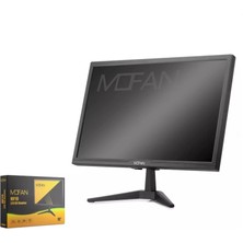 Hadron Mofan MF19 19" 1 Adet LED Hd Monitör Hoparlör HDMI + VGA 75Hz 1440X900 IPS Panel Siyah