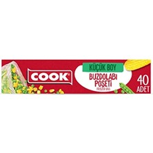 2 Adet Cook Buzdolabı Poşeti Küçük Boy 20X30 cm 40 Yaprak