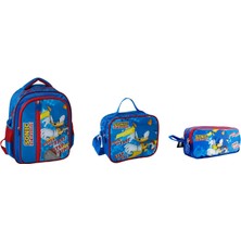 Sonic Okul Çantası (3 Parça)