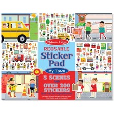 Melissa & Doug Tak Çıkar Çıkartma Kitabı - Şehir