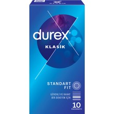 Durex Klasik Prezervatif 10'lu 2 Adet