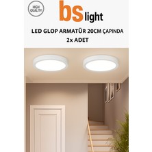 Allians 2X18W LED Panel Sıva Üstü Armatür Beyaz Tavan Aydınlatması