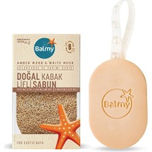 4 Adet Balmy Sabunlu Lif Amber Wood  White Musk