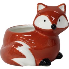 Gardenzone Figürlü Seramik Saksı 2 Adet