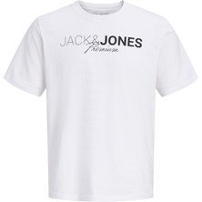 Jack & Jones Jack Jones Premium Yazı Baskılı Erkek Tişört 12298018