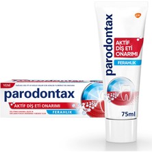 Parodontax Aktif Diş Eti Onarımı Ferahlık 75ML 4 Adet