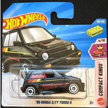 Hot Wheels Tekli Arabalar '85 Honda City Turbo Iı JJJ66 (Compact Kings)