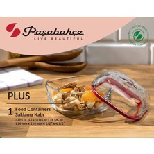 Paşabahçe Plus Saklama Kabı 395 cc 4 Adet