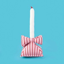 Matmel Soft Mum Figürlü Yastık - Pembe / Kırmızı - 21X42 cm