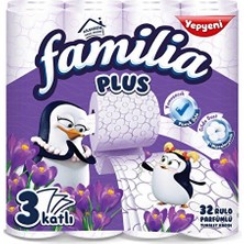 Familia 32'li Parfümlü 3 Katlı Tuvalet Kağıdı Ultra Yumuşak ve Ekstra Dayanıklı