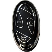 Autohan Keys 5 Butonlu Nano Anahtar Kılıfı, Yeni Tucson, Ioniq, Kona ile Uyumlu