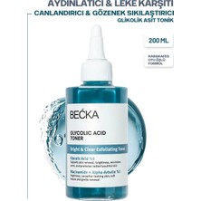 Becka Canlandırıcı ve Gözenek Sıkılaştırıcı Tüm Ciltler Için Glikolik Asit Tonik 200 ml