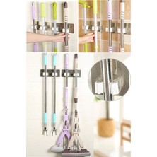 Özbience 4'lü Mop Paspas Duvara Asma Aparatı, Pratik ve Kolay Kullanım