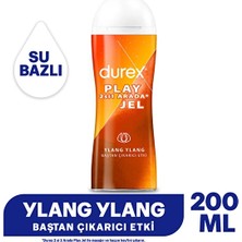 2 Adet Durex Kayganlaştırıcı  Masaj Jeli Hassas Ylang Ylang Özlü 200 ml
