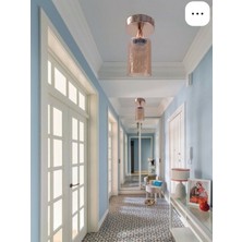 Allians Parlak Siyah Modern Tavan Avizesi, Şık ve Şık Tasarım