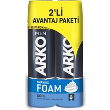 Arko Men 2'li Köpük Cool Avantaj Paket 200 ML+200 ml