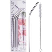 Koopman Fırçalı Paslanmaz Çelik Pipet 5 Parça 4 Adet