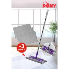 Özbience Çiftli Mikrofiber Mop ve Yedek Temizlik Seti, Çok Yönlü Temizlik Araçları