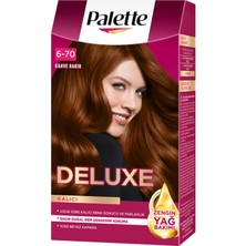 Palette Deluxe 6-70 Kahve Bakır Saç Boyası 115 ml 2 Adet