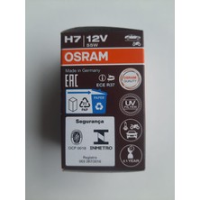 Osram H7 12V Night Breaker NB220 %220 Fazla Işık 150METRE Daha Uzak %20 Daha Beyaz (Germany) 2ADET Takım