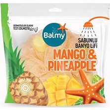 4 Adet Balmy Sabunlu Banyo Lifi Mango Ananas