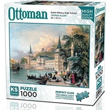 3 Adet Kuleli Askeri Lisesi 1000 Parça Puzzle