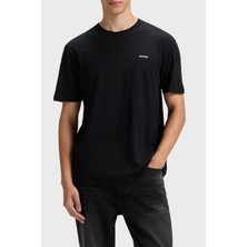 Hugo Logolu Pamuklu Regular Fit Bisiklet Yaka T Shirt Erkek T Shirt 50466158 001