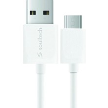 4 Adet Soultech DK052B Comfort Classic 2.0 Mah Type-C Şarj Kablosu