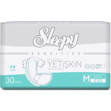 Sleepy Sensitive Belbantlı Yetişkin Hasta Bezi Medium 30'lu 2 Adet