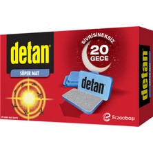Detan Mat Tablet 20'li 3 Adet