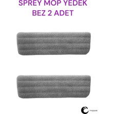 Özbience Sprey Mop Yedek Bezleri 2'li Set, Temizlik Için Pratik Çözüm