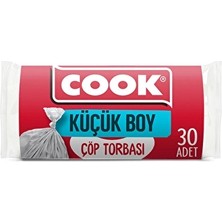 2 Adet Cook Çöp Torbası Küçük Boy 30'lu