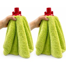 Özbience Mikrofiber Joker Mop Başlık Ucu 2'li, 360 Gsm, Yüksek Temizlik Gücü