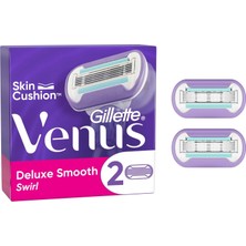 Gillette Venus Extra Smooth Swirl 2 Adet Yedek Başlık 5 Adet