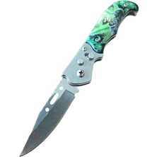 PAZAAR59 Cep Çakısı Kamp Doğa Outdoor Kemer Klipsli