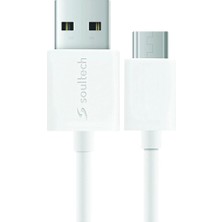 3 Adet Soultech DK052B Comfort Classic 2.0 Mah Type-C Şarj Kablosu