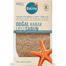 4 Adet Balmy Sabunlu Lif Fresh Coconut  Soft Vanilya
