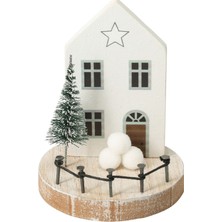 Koopman Dekoratif Yılbaşı Süsleri Ev Biblo 115 mm 3 Adet