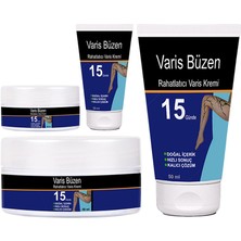 Subutu Varisbüzen Bacaklara Masaj Krem Seti 2şerli Set 50 Şer ml Tüp + Kavanoz Cream