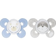 Chicco 0-6 Ay Erkek Bebek Emzik 2'li Physio Comfort Silikon Malzeme ile Maksimum Konfor