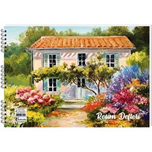 4 Adet Keskin 25*35 40 Yp.spr.basic Resim Defteri