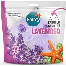 Balmy Naturel Balmy Lavanta Sabunlu Banyo Lifi 2 Adet