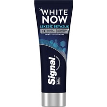 Signal White Now Diş Macunu Lekesiz Beyazlık 75 ml 4 Adet