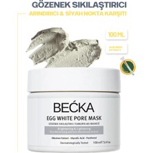 Gözenek Sıkılaştırmaya Yardımcı Yumurta Akı Maskesi - EGG White PORE Mask 100 GR